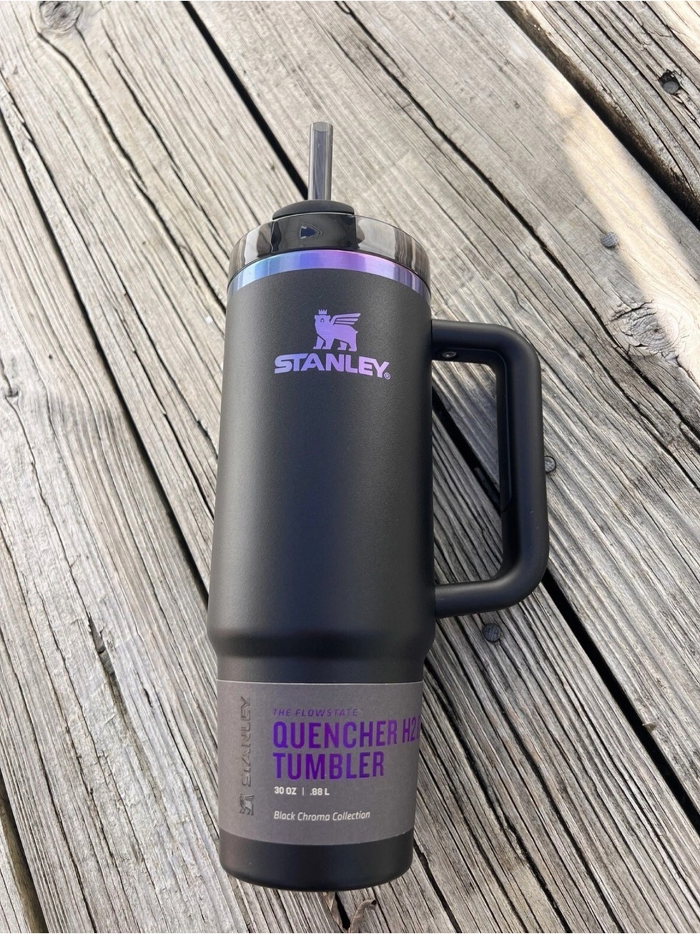 RARE Stanley Black Chroma 30 Oz Stainless Steel Tumbler Cup (Stanley)
